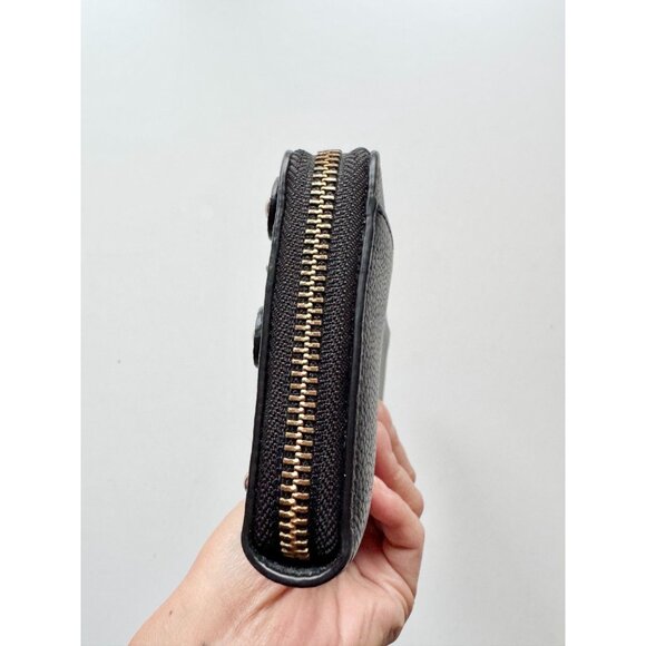 KATE SPADE Neda Black Leather Studded Continental Wallet - Picture 8 of 14